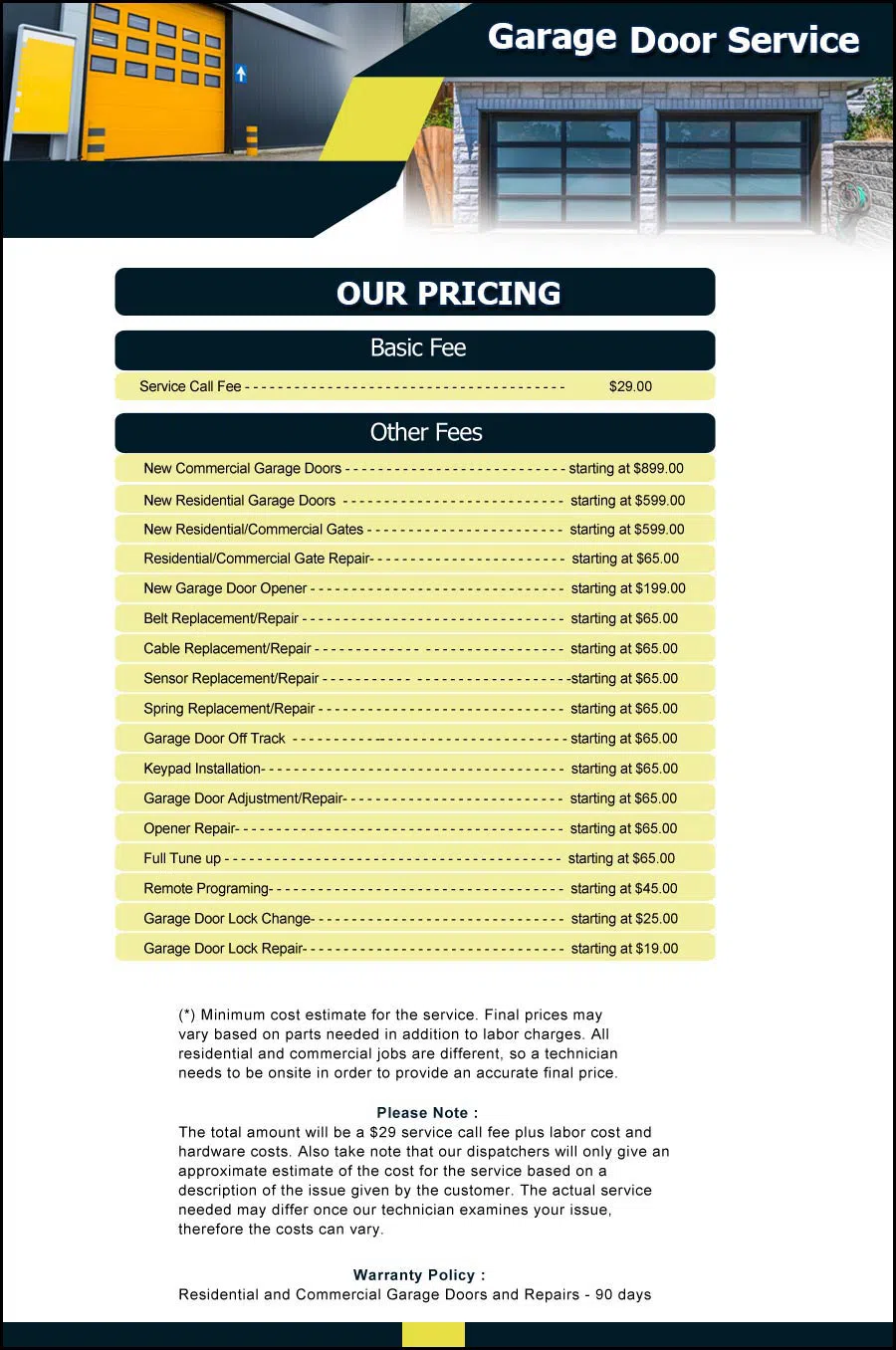 Garage Door & Opener Repairs Cupertino, CA 408-412-7369